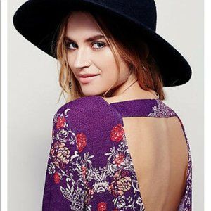 Free People Smooth Talker Purple Tunic Dress